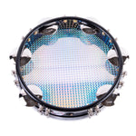 Pandero 10" PRO con parche holográfico ROJO